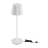 Lampada LED da Tavolo 1.5W Colore Bianco in Alluminio con caricatore Wireless e Touch Dimmerabile 3000K IP54 SKU 23445 - ASDSHOP