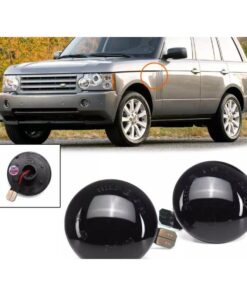 Kit Freccia Laterale a Led Side Marker Dinamica Lente Fume Range Rover L322 2002-2012 OEM XGB500020A - immagine 4