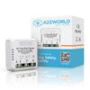 Push AC Triac Dimmer, per Lampada Led Dimmerabile Taglio di Fase, AC 220V 1A Max 150W, Regolabile 10-100%, Sincronizzabile con più Dimmer - ASDSHOP