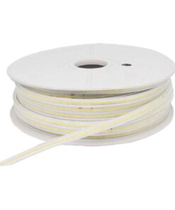 50M Striscia Led COB 8W/M 220V-240V 600lm IP65 CRI=80 Angolo 180°, 9 Colori Disponibili (Bianco Neutro 4200K)