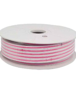 50M Striscia Led COB 8W/M 220V-240V 600lm IP65 CRI=80 Angolo 180°, 9 Colori Disponibili (Rosa)
