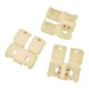 Set di 3 Connettori per Striscia LED 12mm Accessori di Collegamento Rapido Colore Bianco