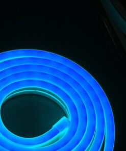 Alternative view of Striscia LED Neon 5M 8.5W/M 12V 120LED Modellabile e Tagliabile IP65 Angolazione 120°, 9 Colori Disponibili (Blu)