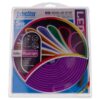 Striscia LED Neon 5M 8.5W/M 12V 120LED Modellabile e Tagliabile IP65 Angolazione 120°, 9 Colori Disponibili (Viola)