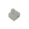 10 PZ Connettore Alimentazione Gomma Morbida per Striscia Led Neon Flex SL240810 - ASDSHOP
