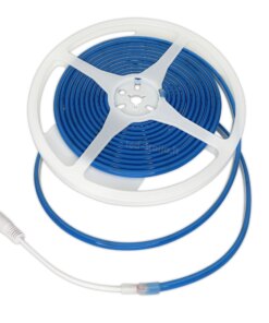 Striscia LED 24V 10W/m Impermeabile IP67, 5m, 840LM/M Larghezza 10mm Taglio 50mm, Disponibili 3000K 4000K 6400K (Blu)