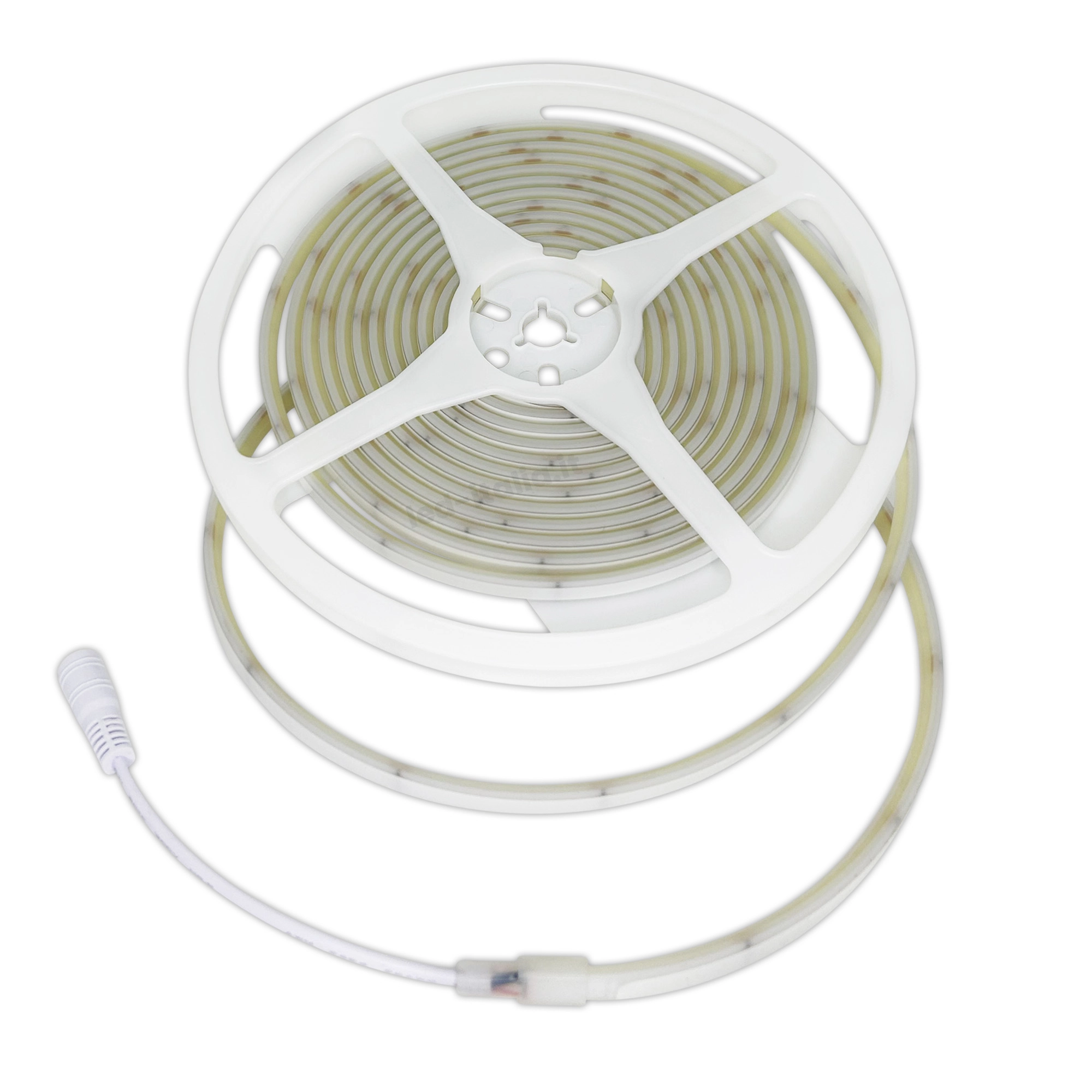 Striscia LED 24V 10W/m Impermeabile IP67, 5m, 840LM/M Larghezza 10mm Taglio 50mm, Disponibili 3000K 4000K 6400K (Bianco Freddo 6500K)