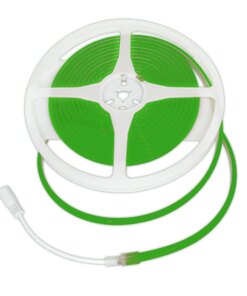 Striscia LED 24V 10W/m Impermeabile IP67, 5m, 840LM/M Larghezza 10mm Taglio 50mm, Disponibili 3000K 4000K 6400K (Verde)