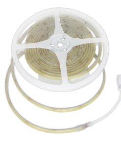 Striscia LED 24V 10W/m Impermeabile IP67, 5m, 840LM/M Larghezza 10mm Taglio 50mm, Disponibili 3000K 4000K 6400K (Bianco Neutro 4000K)