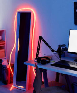 Striscia LED 24V 10W/m Impermeabile IP67, 5m, 840LM/M Larghezza 10mm Taglio 50mm, Disponibili 3000K 4000K 6400K (Rosso) - immagine 4