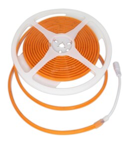 Striscia LED 24V 10W/m Impermeabile IP67, 5m, 840LM/M Larghezza 10mm Taglio 50mm, Disponibili 3000K 4000K 6400K (Ambra)