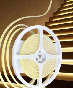 Striscia LED 24V 10W/m Impermeabile IP67, 5m, 840LM/M Larghezza 10mm Taglio 50mm, Disponibili 3000K 4000K 6400K (Ambra) - immagine 8