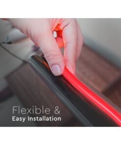 Alternative view of 24V Bobina Striscia Led Neon Flex Colore Rosso Red 10 Metri IP65 8W/M SKU-2516
