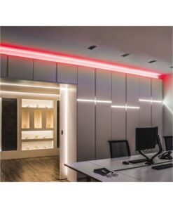 24V Bobina Striscia Led Neon Flex Colore Rosso Red 10 Metri IP65 8W/M SKU-2516 - immagine 5