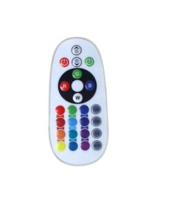 Spina Alimentatore Trasformatore Raddrizzatore 4 Pin Passo 12mm Connettore Rapido Tapo Incluso Per Striscia Led 220V RGB Modello Con Telecomando - immagine 4
