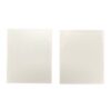 2 Pezzi Tappo Finale Terminale Bianco per Chiusura Lampada LED Lineare SV0205B