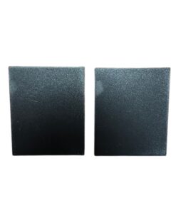 2 Pezzi Tappo Finale Terminale Nero per Chiusura Lampada LED Lineare SV0205N