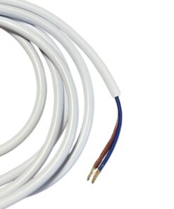 Cavo Alimentazione Bianco 2 Metri per Lampada LED Lineare SV0205B - immagine 3