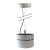 Lampada Faretto Led A Sospensione Moderna Da Soffitto 16W 220V Bianco Caldo