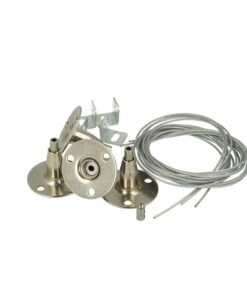 Kit Staffe Fissaggio a Sospensione Per Pannello Led 120x30 60x60 120x60 30x30 SKU-6018 - immagine 4