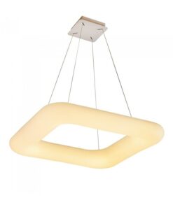 Lampada Led A Sospensione Moderno Quadrata CCT 600X600mm 42W Dimmerabile Telecomando 3 In 1 SKU-3963 - immagine 3