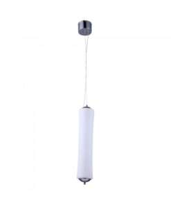 Lampada Led A Sospensione Moderno Forma Canna Bamboo Verticale D125X490mm 18W 3000K Dimmerabile Triac Dimmer SKU-3980