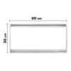 Struttura Telaio Supporto Montaggio Pannello Led 60X30cm