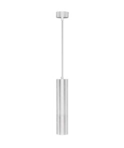 Lampada a Sospensione Cilindro Attacco GU10 Corpo in Alluminio Bianco Riflettore Colore Oro D:60*300MM SKU-6779
