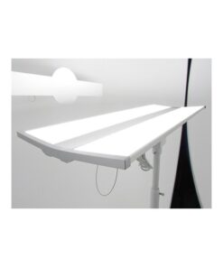Alternative view of Pannello Led Rettangolare A Sospensione 40W 80X30 Stile Moderna Con Curva