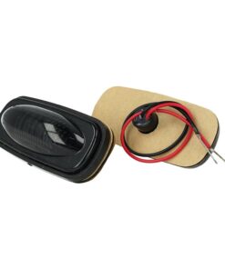 Alternative view of Kit Luci Fanali Fume Colore Rosso 24V 12V Luce Ingombro Cortesia Cupola Cappa Del Camion Bus Barca