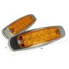 Kit Luci Fanali Arancione 24V 12V Luci Ingombro Cortesia Targa Cupola Cappa Del Camion Bus Barca Furgone - ASDSHOP