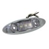 10 Pezzi Fanali Laterali LED 12V 24V Bianco Freddo Luci Cortesia Camper Barca