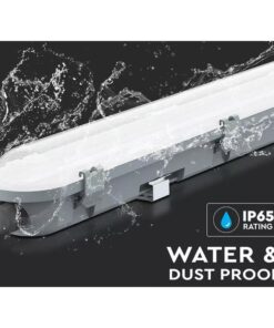 Plafoniera Led 60cm 18W 120lm/W 2160 lm Freddo 6400K IP65 Copertura Satinata SKU-2120210 - immagine 3