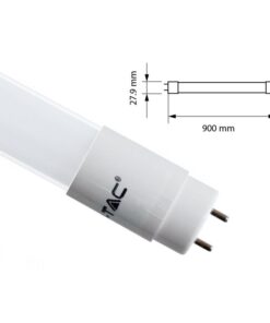 Tubo LED T8 G13 90cm 14W 1400lm Nanoplastica, Disponibili 4000K 6400K (Bianco Neutro 4000K) - immagine 3
