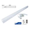 Plafoniera Tubo Led T5, Regletta Led 30cm 4W Neutro 4000K Lineare Raccordabile Allungabile Chip Smd Samsung SKU-21690 - ASDSHOP