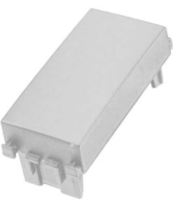 Serie Civile ETTROIT Bianco Compatibile Con Vimar Arke (Copriforo Copritasto) - immagine 3