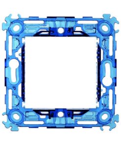 Supporto Telaio Per Serie Civile ETTROIT Serie Venus Compatibile Con Vimar Arke (2 Moduli Per Scatola 502)