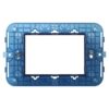 Supporto Telaio Per Serie Civile ETTROIT Serie Venus Compatibile Con Vimar Arke (3 Moduli Per Scatola 503)