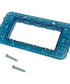 Supporto Telaio Per Serie Civile ETTROIT Serie Venus Compatibile Con Vimar Arke (4 Moduli Per Scatola 504) - immagine 3