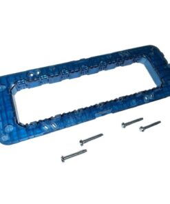 Supporto Telaio Per Serie Civile ETTROIT Serie Venus Compatibile Con Vimar Arke (7 Moduli Per Scatola 507) - immagine 3