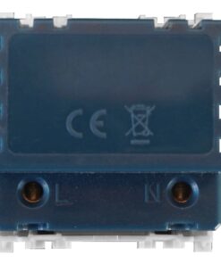 Serie Civile ETTROIT Bianco Compatibile Con Vimar Arke (Lampada Led Segnapasso 2M 220V 6000K) - immagine 3