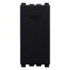 Serie Civile ETTROIT Nero Compatibile Con Vimar Arke (Interruttore Unipolare 1P 16A)