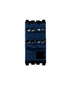 Alternative view of Serie Civile ETTROIT Bianco Compatibile Con Vimar Arke (Interruttore Bipolare 2P 16A)