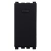 Serie Civile ETTROIT Nero Compatibile Con Vimar Arke (Invertitore 1P 16A)
