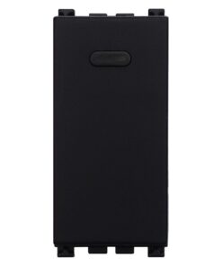 Alternative view of Serie Civile ETTROIT Nero Compatibile Con Vimar Arke (Invertitore 1P 16A)