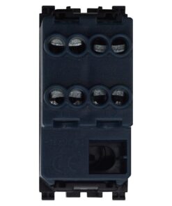Serie Civile ETTROIT Nero Compatibile Con Vimar Arke (Invertitore 1P 16A) - immagine 3