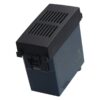 Serie Civile ETTROIT Nero Compatibile Con Vimar Arke (Suoneria 220V)