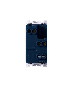 Alternative view of Serie Civile ETTROIT Bianco Compatibile Con Vimar Arke (Presa Bipasso)