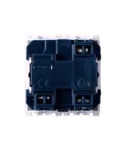 Alternative view of Serie Civile ETTROIT Bianco Compatibile Con Vimar Arke (Presa Schuko)
