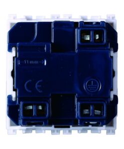 Serie Civile ETTROIT Bianco Compatibile Con Vimar Arke (Presa Schuko) - immagine 3